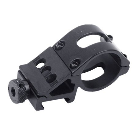 Blå LED-lommelykt-feste, frontlys-klipsbrakett