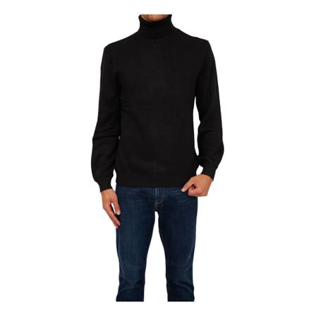 Armani Exchange, Turtlenecks Czarny, Mężczyzna, Rozmiar: L