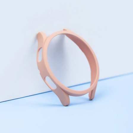 PC Matt Klockfodral kompatibelt med Samsung Galaxy Watch 4/5/6 40mm 44mm Skyddande Stötfångare som täcker hela vägen kompatibelt med Watch 6 Classic 