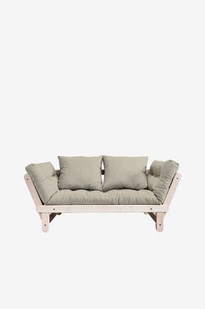 Karup Design - Bäddsoffa Beat Natur Bas - Beige - Bäddsoffor - Från Homeroom