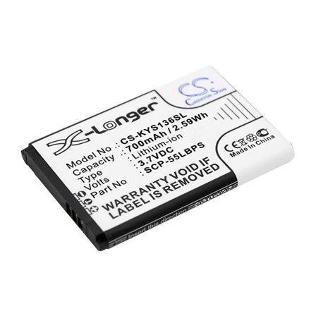 Batteri till SmartPhone, Mobil för Kyocera JAX S1360, S1360 JAX, Rally S1370 m.fl.