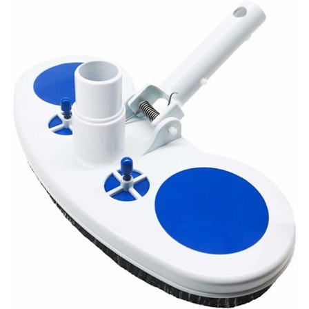 Pooldammsugarhuvuden för nedgrävda pooler, viktat flexibelt poolrengöringsutrustning Dammsugarhuvudhandtag för rengöring ovan mark, vinylpooler