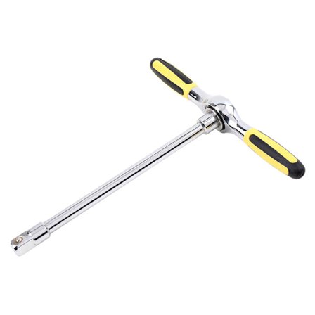 1/2" Skralle T-Håndtak Fjerningsnøkkel Ekstern Sekskantnøkkel Pipeverktøy 12.5mm for T-Type Momentnøkkel Håndverktøy