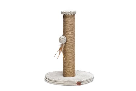 Designed by Lotte Klorestativ med Ribbestoff, Grå - 50cm