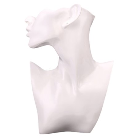 Halsband Display Stativ Skyltdocka för Huvud Byst Ställ Modell Shop Smycken Display Ställ Visa Örhänge Hängande Organizer