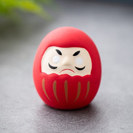 Daruma Doll Crafts Lucky Cat RÖD