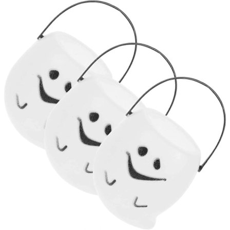 2025 Halloween Bus eller Godis Hink halloween bus eller godis väska halloween bus eller godis korg virkad anpassad första halloween bus eller godis 