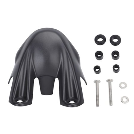 Motorsykkel Frontspoiler Svart Forhjul Skjold Beak Spoiler Deksel for Tracer 9 GT 2021 til 2023