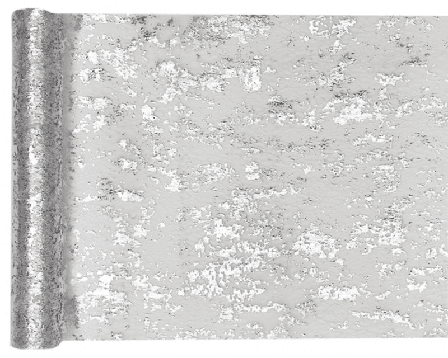 Duk (löpare) elegant silver, 28x500 cm