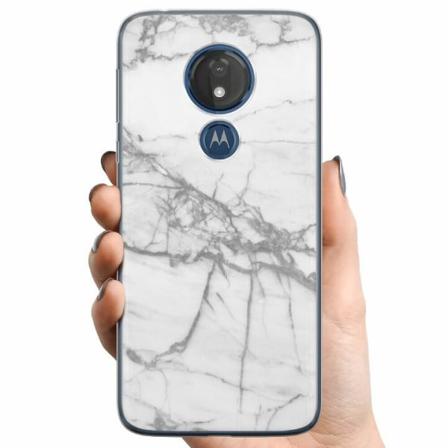 Motorola Moto G7 Power Tpu Mobilskal Marmor