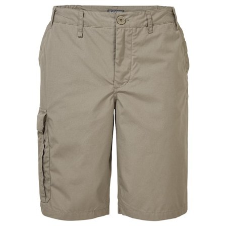 Craghoppers Mens Expert Kiwi Long Length Cargo Shorts 42R Pebbl