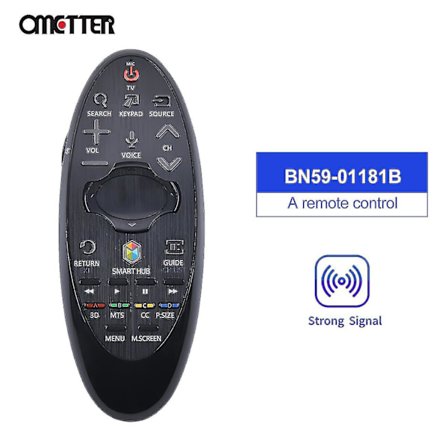 Tib Ny Bn59-01181b Bn5901181b Passer For Samsung Tv Fjernkontroll Ua55h8000aw Ua65hu8500w