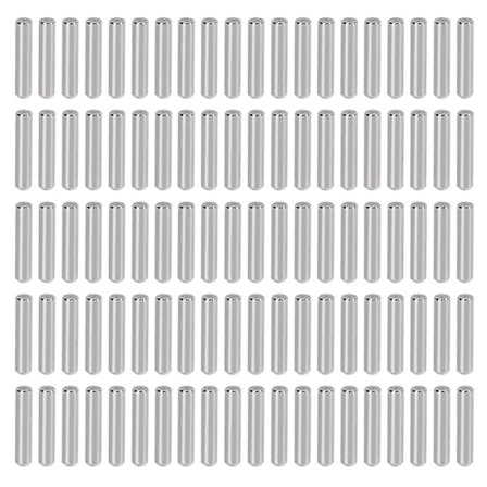 100 stk. dyvelstifter i rustfrit stål, hyldestøtte til maskinfremstillingsindustrien, møbelinstallation