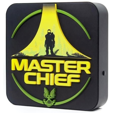 Nattlampa - HALO - Master Chief - 3D - Flerfärgad - LED - One size