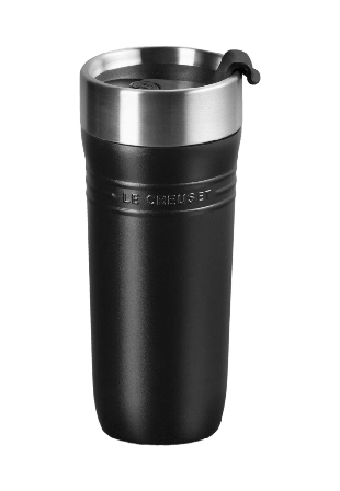 Le Creuset Termokopp 350ml Matte Black Glas Svart 350 ML