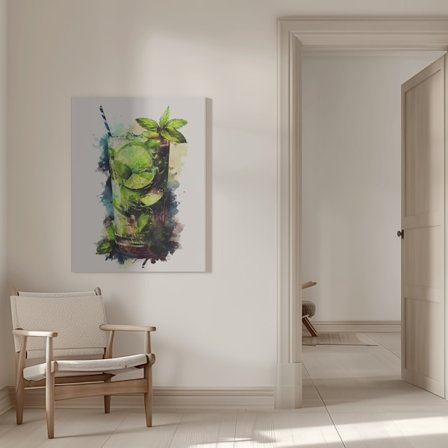 Drinks cocktail Canvastavla 50x70 cm