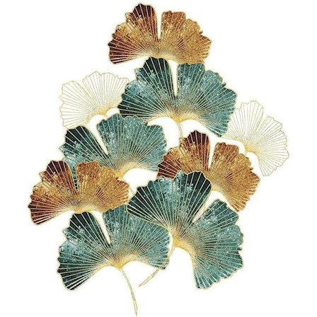 Veggdekor Gull/Brun/Grønn selvklebende veggdekor plan