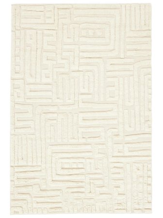 Hera 160X230 Biel Kości Słoniowej Dywan