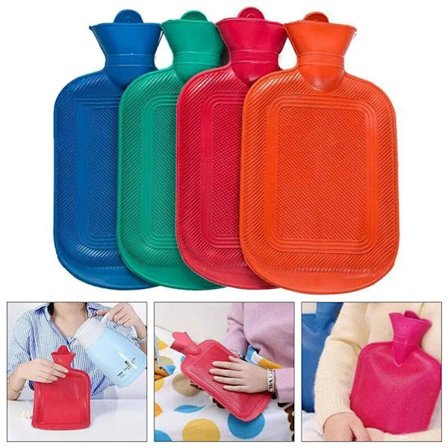 1PC Thick Hot Water Bottles Portable Rubber Winter Warm Hot Water Bag Hand Warmer Girls Pocket Hand Feet Warm Water Bottle