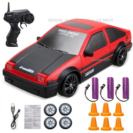 18cm 1/24 Mini 4WD drift rc biler for barn gutt Gaver Fjernkontroll bilmodell leketøy ferngesteuertes auto carros a control remoto