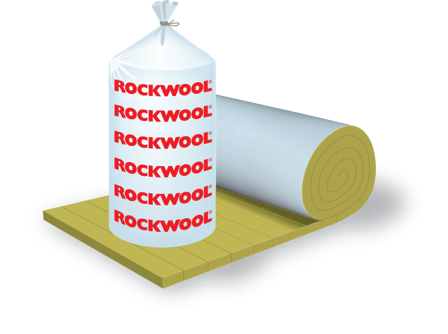 ROCKWOOL 175343 Lamellmatta med armerad aluminiumfolie 100x1000x2 cm, Installation