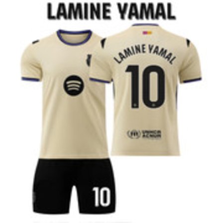 Hot Barcelona udebanetrøje 2025-2026 NO.10 LAMINE YAMAL