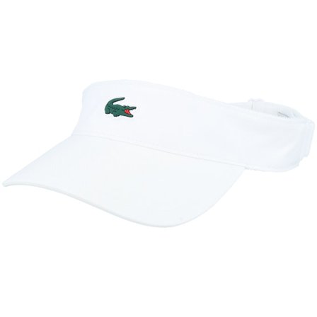 Lacoste - Wit visor Cap - White Visor @ Hatstore