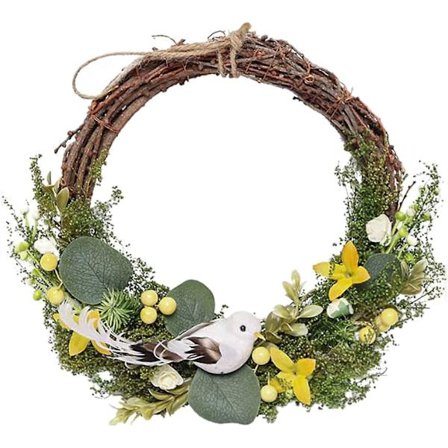 Konstgjord Eukalyptuskrans för Dörr eller Väggdekoration