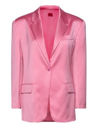 Agura-1_In Blazers Single Breasted Blazers Pink HUGO