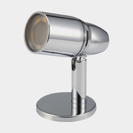 Applique de tête de lit 7935, laiton chromé, LED, 10 - 30 V, 2 W, avec lumière blanche chaude