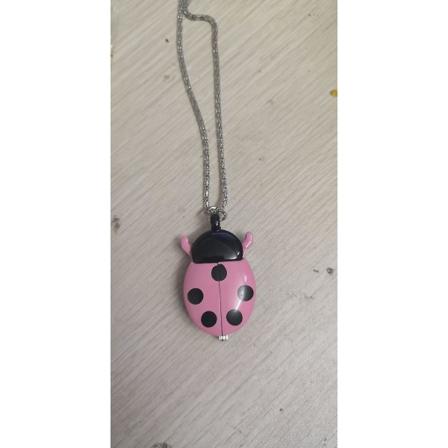 Kreativt mode liten nyckelpiga watch med lyx Pink