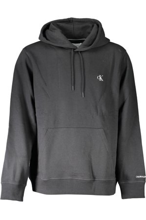 Calvin Klein Felpa Senza Zip Uomo Nero