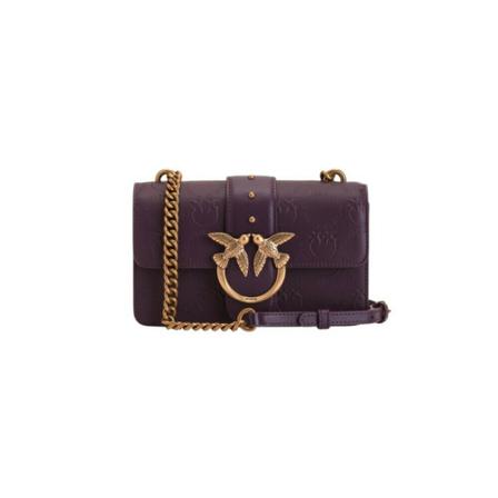 Pinko, Cross Body Bags Paars, Dames, Maat:ONE Size