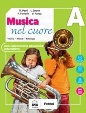 Musica nel cuore. Per la Scuola media. Con e-book. Con espansione online. Con Libro: BES. Con DVD-ROM. Vol. A-B Luciano Leone