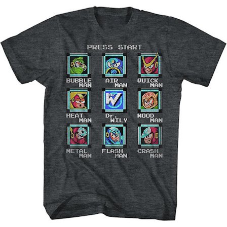 Startskärm Mega Man T-shirt