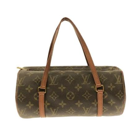 Louis Vuitton Vintage Pre-owned Polyester handbags Brun, Dame Vintage Tasker, Størrelse: ONE Size