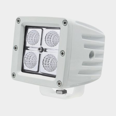 Schijnwerper 1852-Marine, LED, 10 - 30 V DC, 12 W, wit