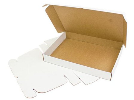 Boxon E-handelslåda 200x140x95mm vit ES19 - Lyreco - Emballage och lagerutrustning - Lådor och well - E-handelslådor