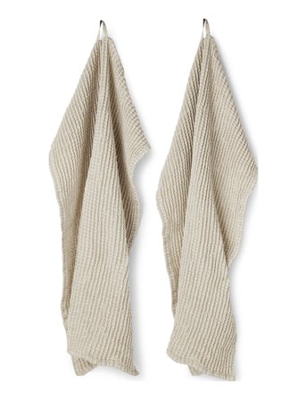 Como Towel 40X60 Cm - 2 Pack Beige Compliments