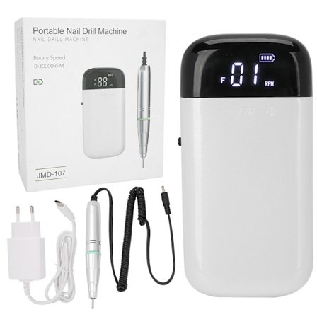 30000RPM Kannettava Sähköinen Kynsipora Kiillotuskynäkone 100-240V EU-pistoke