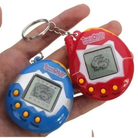 Tamagotchi - Retro Spil - 1-pak eller 2-pak MultiColor 2-pak