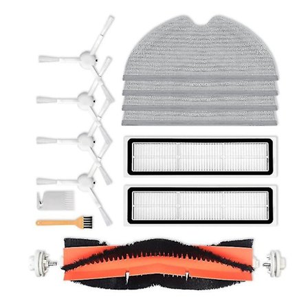 Huvud-/Sidoborste, Moppduk, HEPA-filter för Bot L10 Pro D9 för Trouver Lds Finder Robotdammsugare