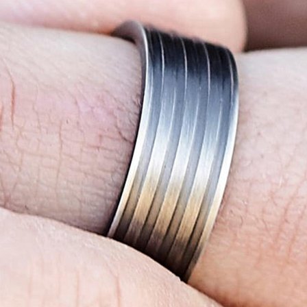 Positive Steel Ring for Men - Steel rings