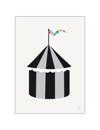 Poster & Frame Circus - Multi/patterned - 50X70CM