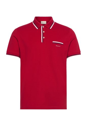 GANT | 2-Col Tipping Ss Pique Polo | S