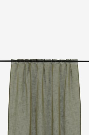 Venture Home - Monitoimiverho Kaya 2/pakk - Vihreä - Lenkkiverhot - - Homeroom