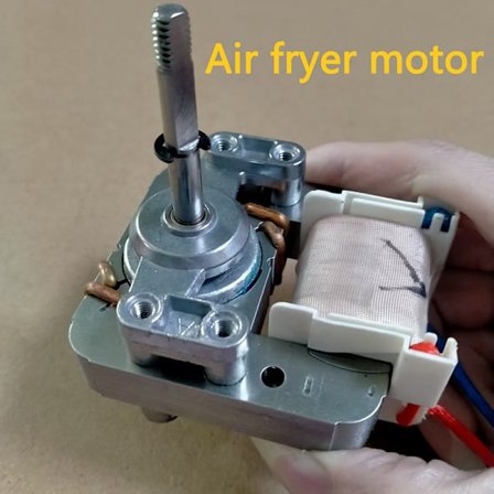 Air Fryer Fläktmotor Lång Axel 4.4cm Motor 220V Skydd Pol Asyn