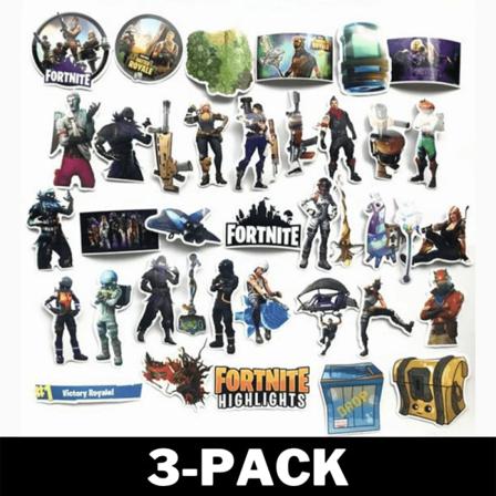 40 Stycken Fortnite Stickers / Klistermärken 3-pack