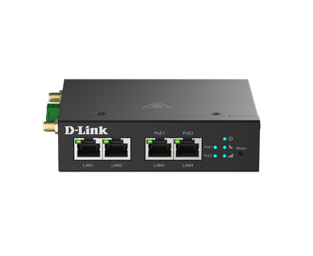 D-LINK 4G Multi-Connect PoE Modem, 4x Fast Ethernet
