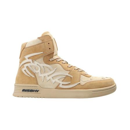 Misbhv, Court sneakers Beige, Dames, Maat:36 EU,suede